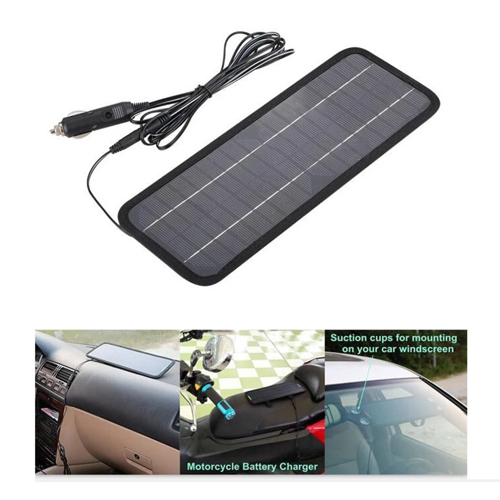 12V 4 5 W Портативный Мощность Панели солнечные резервного копирования для