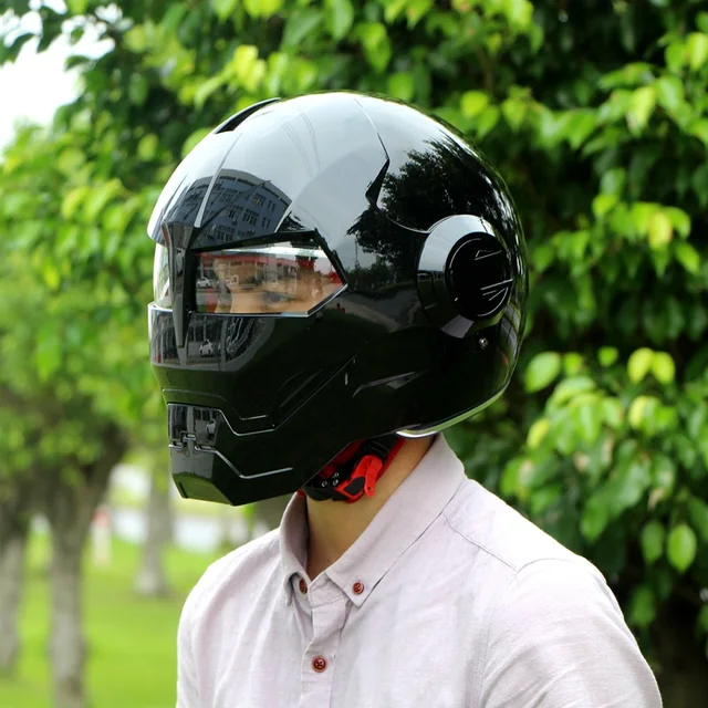 Ironman – casque de Moto repliable pour hommes, visage complet ABS, cross -  AliExpress