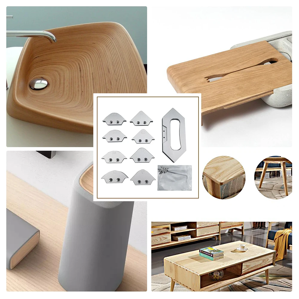 

Aluminium Alloy Radius Woodworking Grinding Templates Trimming Tool Rounded Corner Anti-Rust Table Bit Router Chamfer Quick Jig