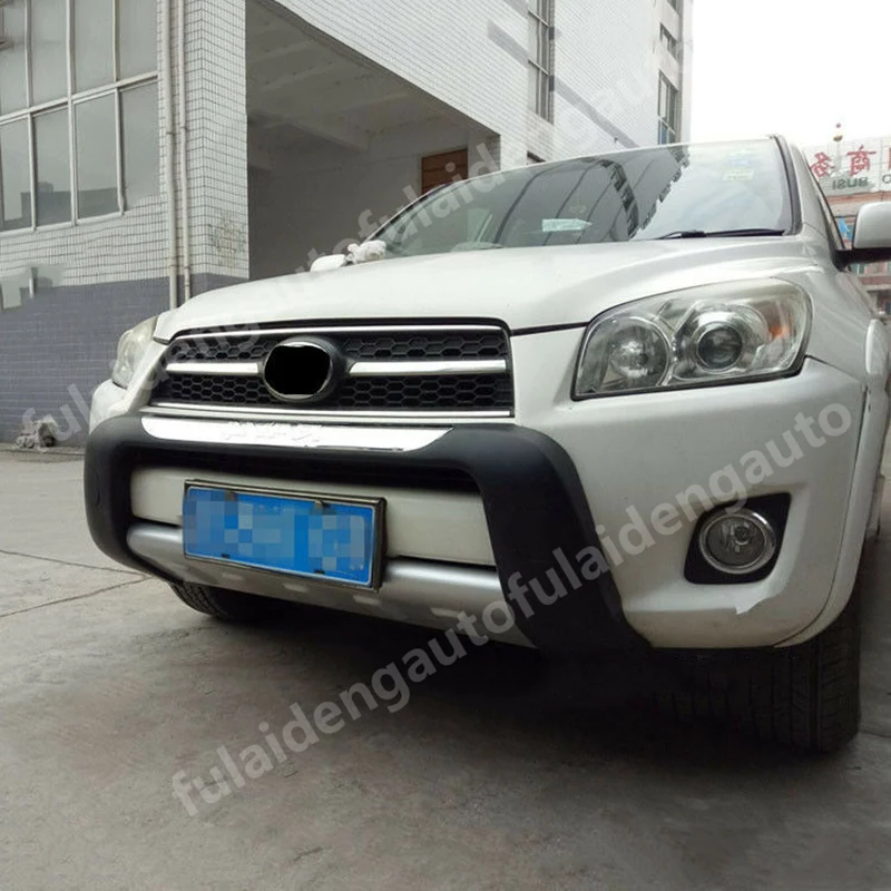 2 шт. для Toyota RAV4 2009-2011 передние задние бамперы защитные щитки противоскользящие накладки авто аксессуары