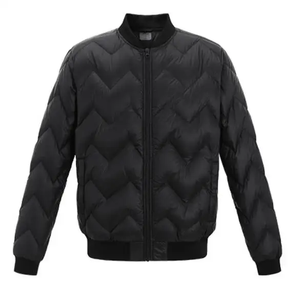 Xiaomi ULeemark мужской пуховик бейсбольная куртка повседневная куртка на молнии мульти карман ультра-легкая теплая зимняя верхняя пушистое пальто H20 2 - Цвет: Black S