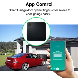 Ouvre porte de Garage intelligent, interrupteur Wifi, contrôle par application, audio, mot de passe, moniteur en temps réel, fonctionne avec Alexa Echo, Tuya Smart Life 