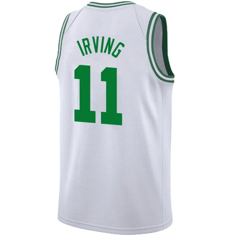 11 Kyrie Irvingly 0 Jayson Tatum JERSEY 20 Gordon hayard 7 Jaylen коричневые баскетбольные майки города - Цвет: 2018 NEW