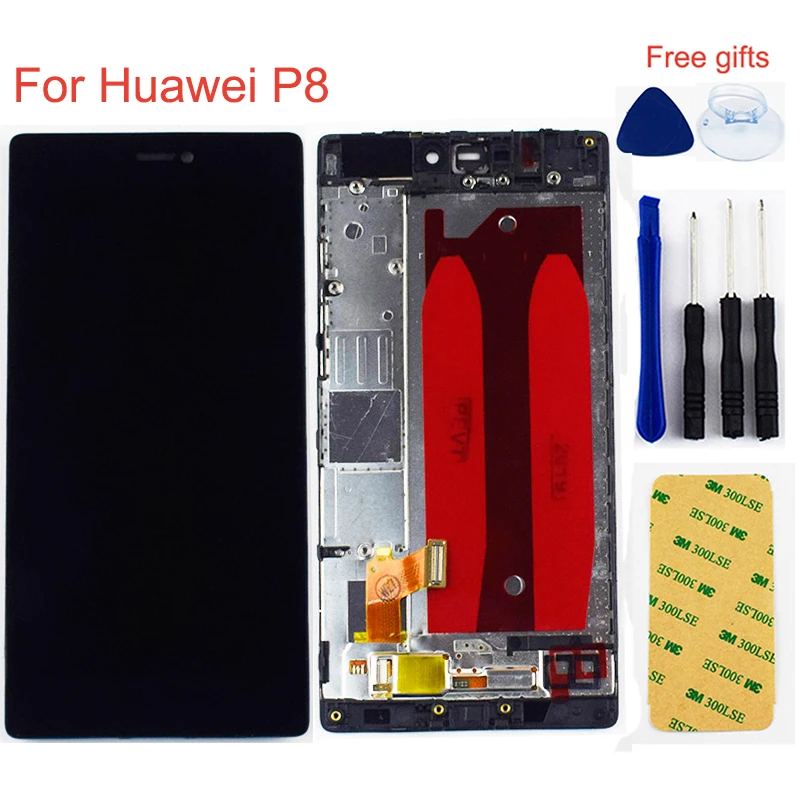 Продажа Для huawei P8 GRA_L09 GRA_UL00 GRA L09 GRA UL00 ЖК дисплей монитор экран панель + сенсорный экран дигитайзер сенсорная панель в сборе