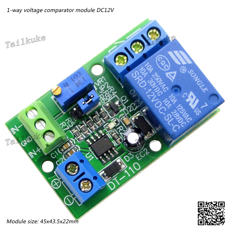 [1way Voltage Comparator] Voltage Comparison Module High Speed