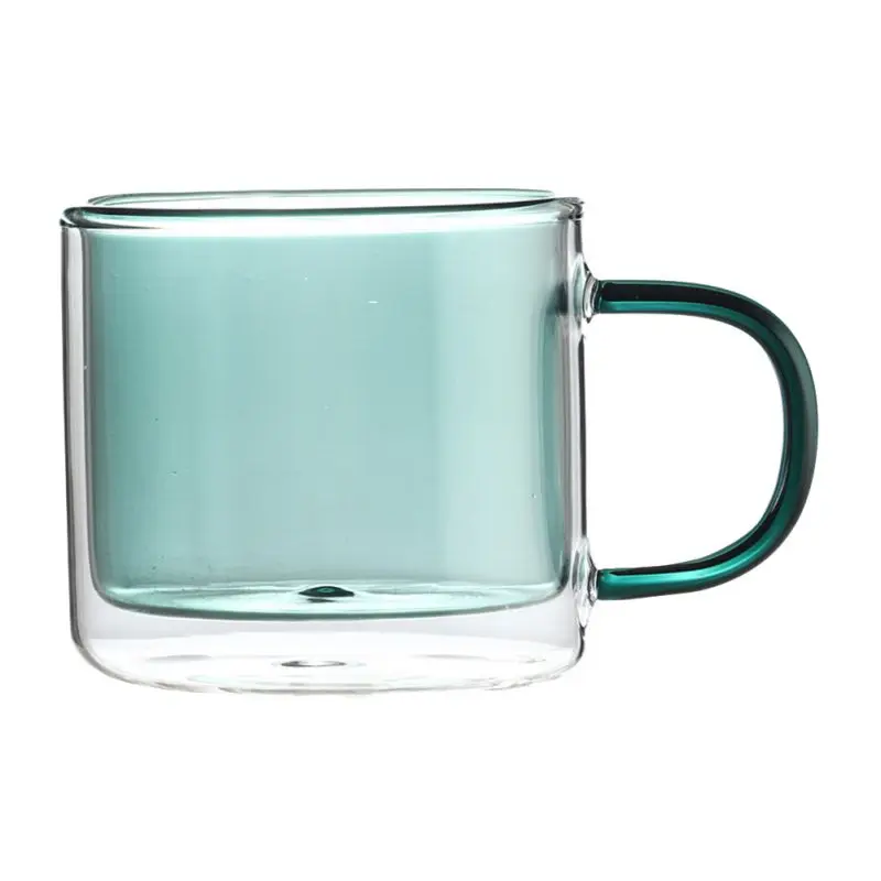 Double Wall Mug Set, 250ml Borosilicate Glass Cup, RF10528