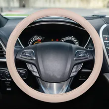 Автомобильные Чехлы На Руль DIY из натуральной кожи, оплетка на руль автомобиля с иглой и резьбой, аксессуары для интерьера