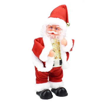 

Christmas Electric Toy Santa Claus Doll Singing Dancing Twisted Hip Electric Toy Christmas Kids Gifts New Year Gift