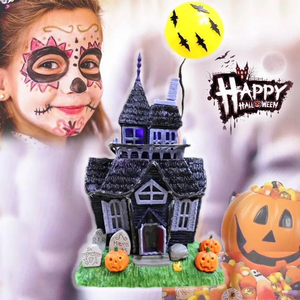 

Halloween Decoration Spooky Haunted House Flashing Lights Sound Motion Sensor Toy Hot Sale