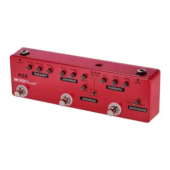 

1 Pcs Dc5 4 In 1 Synthesizer Multi-Effect Guitar Spare Parts Musical Instrument Musical Instruments