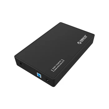 

ORICO 3588US3-V1 2.5inch/3.5inch HDD Enclosure Case USB 3.0 5Gbps to SATA Support UASP and 10TB Drives Tool-free Installation