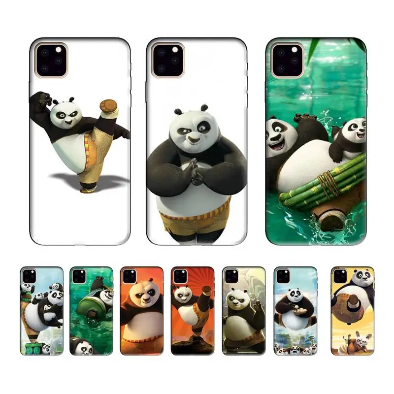 Роскошный брендовый чехол kungfu Panda чехлы для iphone 11 pro | Мобильные телефоны и