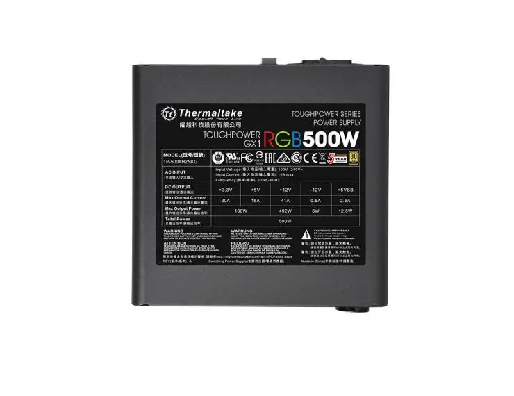 Tt (Thermaltake) 500W Toughpower GX1 RGB 500W