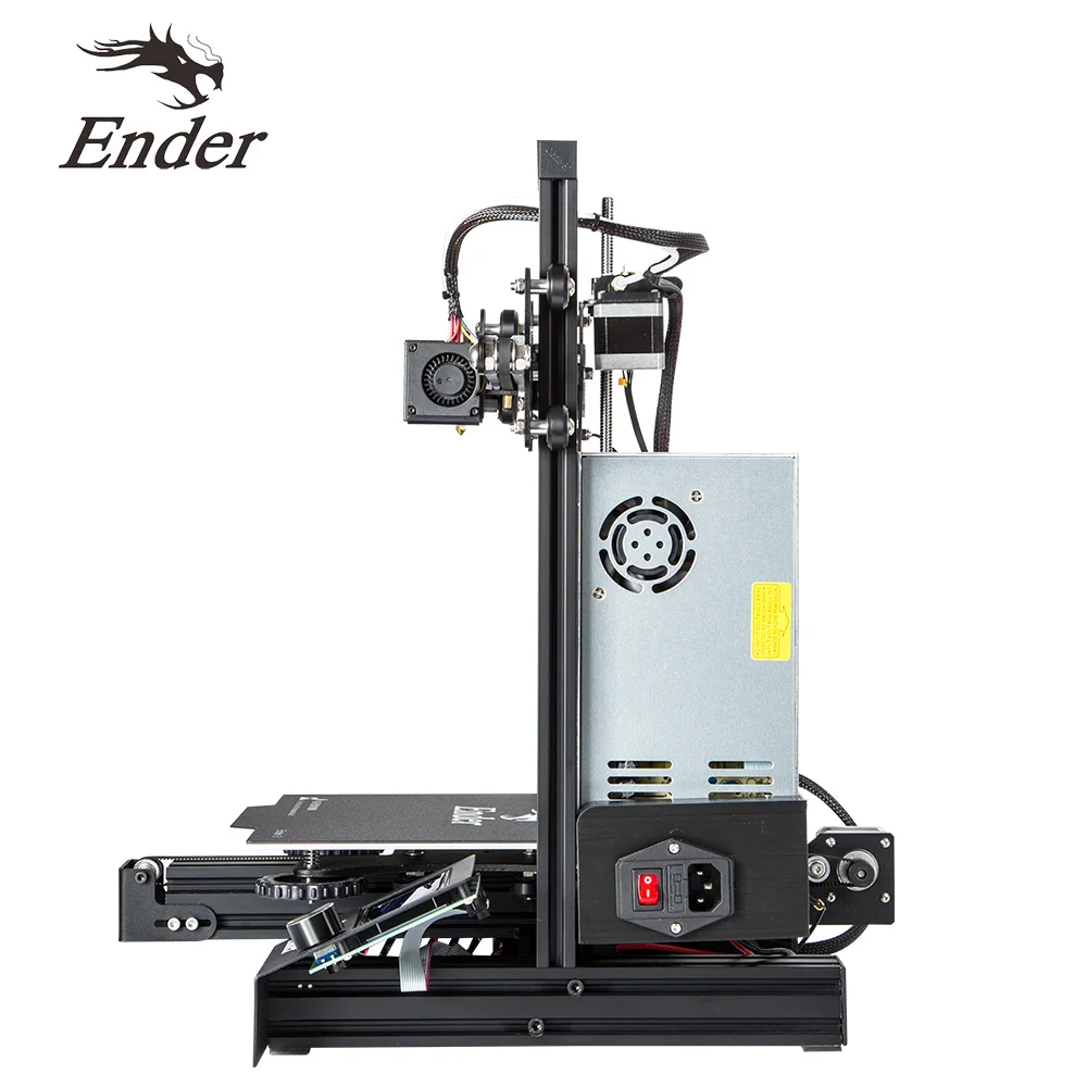 CREALITY 3D Ender-3 Pro 3d принтер Модернизированный Высокоточный 3D креативность возврат сбоя питания 3D печать DIY Набор