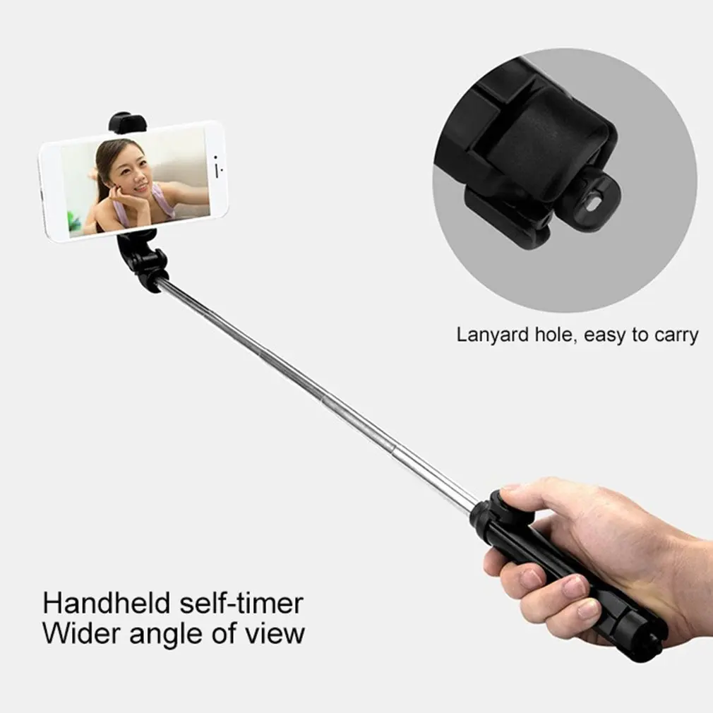 3 in 1 Extendable Monopod Tripod Wireless Bluetooth Remote Shutter Selfie Stick For Iphone Huawei Samsung Xiaomi 3 in 1 Extendable Monopod Tripod Wireless Bluetooth Remote Shutter Selfie Stick For Iphone Huawei Samsung Xiaomi