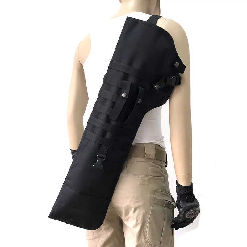 tactical backpack with rifle holder
