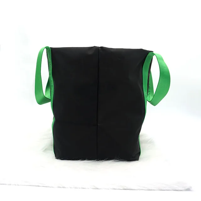 2022 New Ladies One Shoulder Tote Bag High Quality Fashion Ladies Eco-Friendly Tote Bag Large Capacity Shopping Bag Ins Trend Green black letter