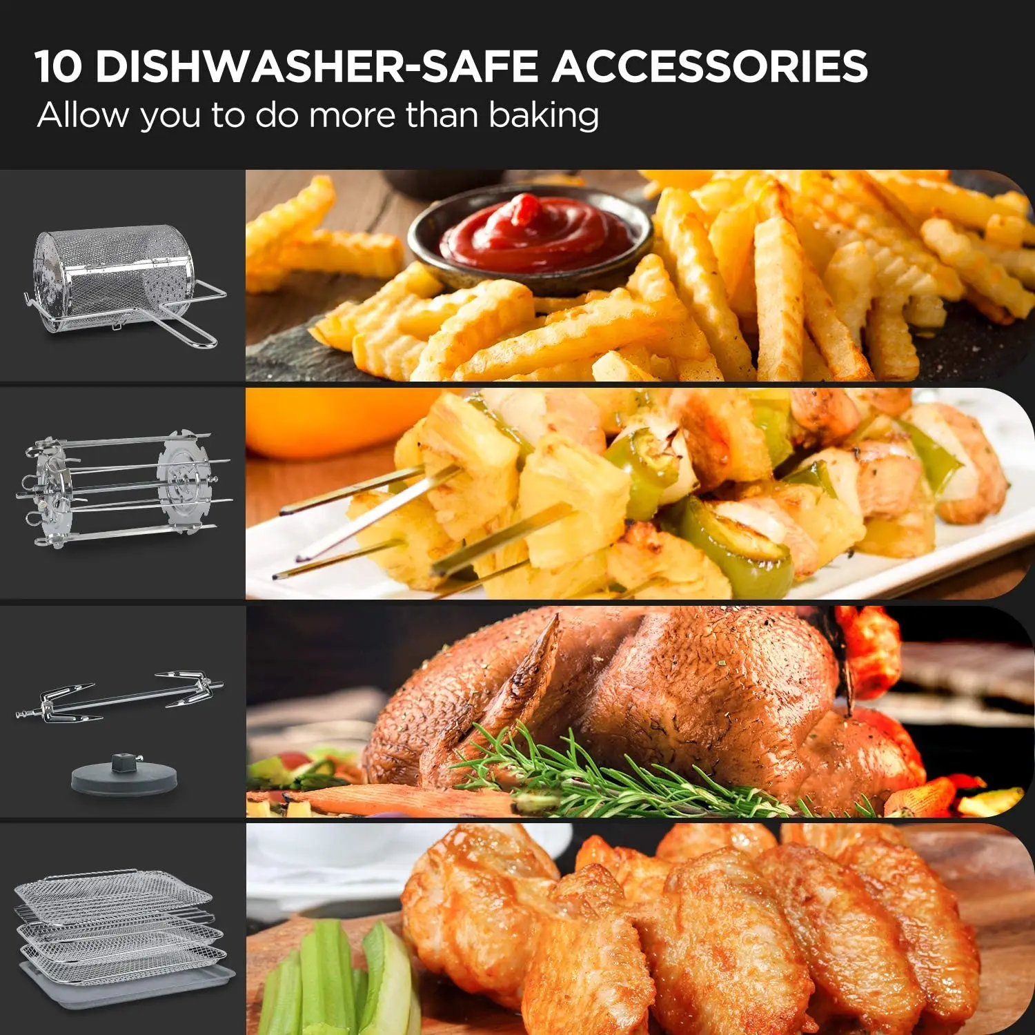 Calmdo 1500w 12l Oil Free Air Fryer Oven Health Fryer Cooker Smart Touch  Led Airfryer Pizza Multi Function Smart Air Fryer Oven - Ovens - AliExpress