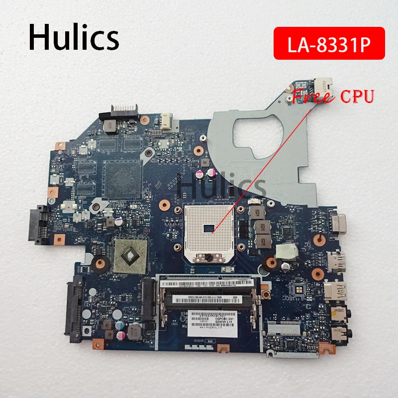 Hulics оригинальный Q5WV8 LA-8331P материнская плата для acer aspire V3-551G V3-551 Материнская