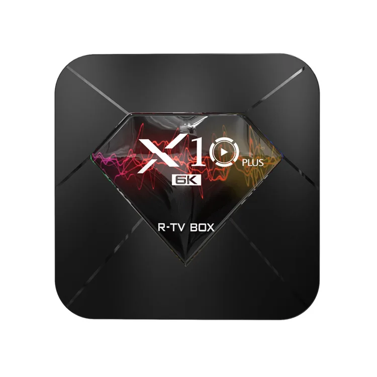 

New Style X10 plus 6 k iptv Box 4G + 6 4G Allwinner H6 Set Top Box Android 9.0