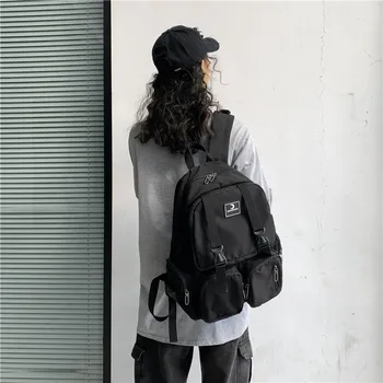 

Large Girls School Bags for Teenagers Backpacks Nylon Waterproof Teen Student Book Bag Big College Leisure Schoobag