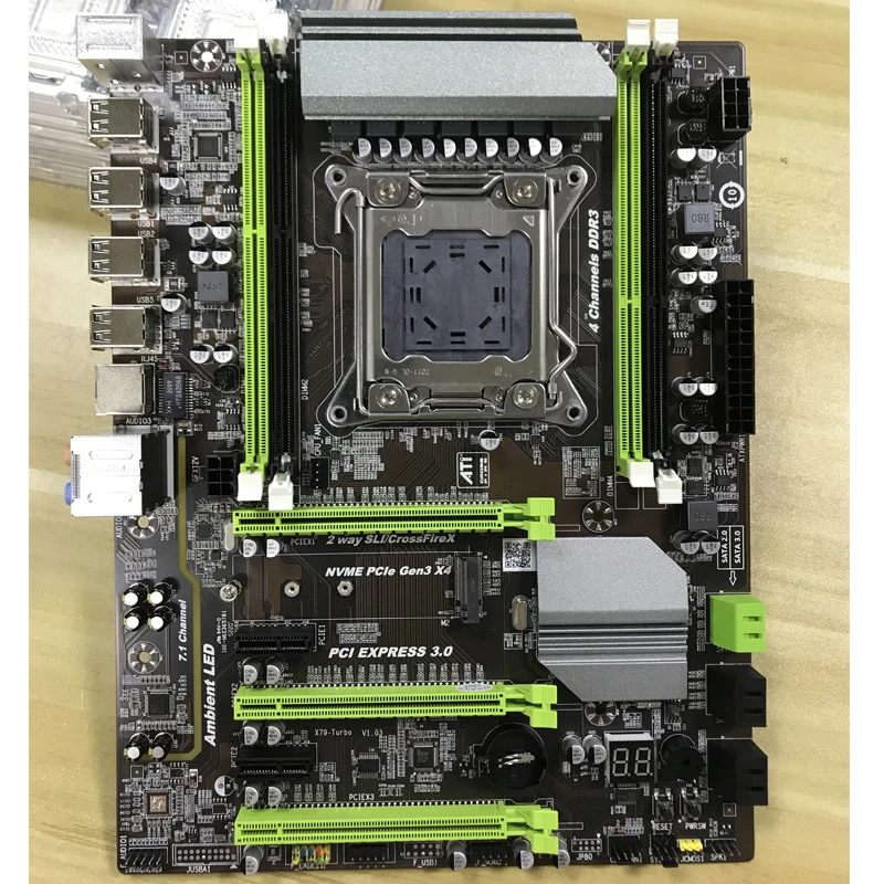 Atermiter X79 Turbo Motherboard LGA2011 ATX SATA3 PCI-E