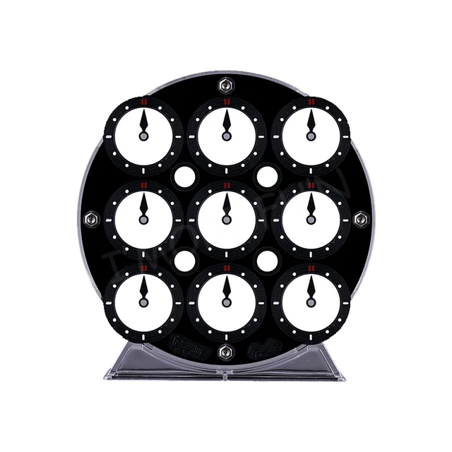 QiYi Clock Puzzle Magnetic Chuanshi Speed Cube Puzzle Magic Cube Stickers sticker baby kids toys 1