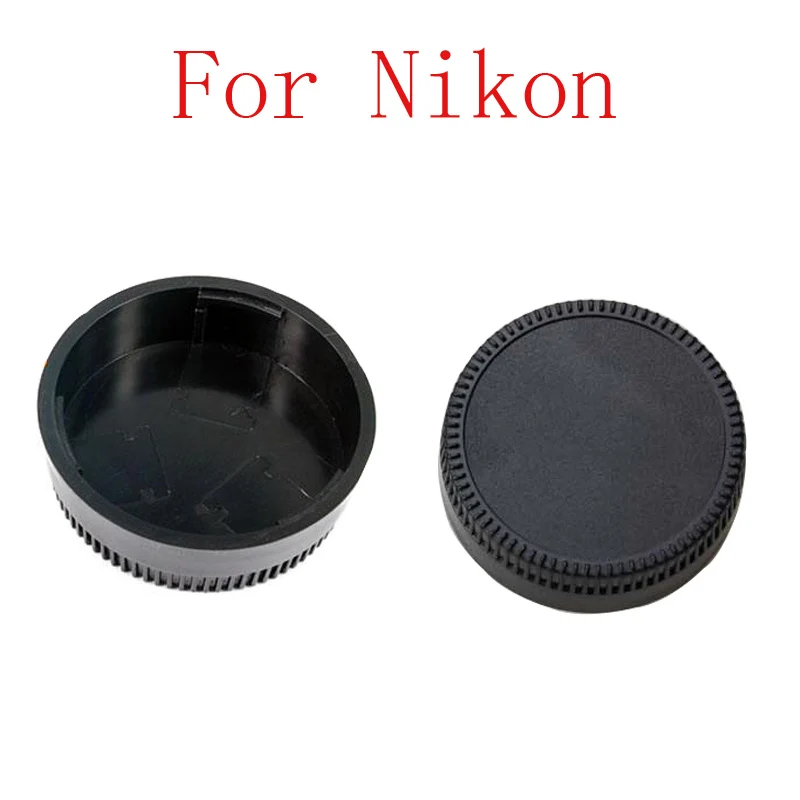 For Nikon 2 шт. крышка объектива камеры для Canon nikon sony Pentax Olympus Micro M4/3 Panasonic samsung Leica Fujifilm Крепление камеры - Цвет: For Nikon