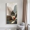 Nordic Luxury Gold Lines Posters and Prints Wall Picture Modern Abstract Flower Picture Canvas Painting for Gallery Home Decor 3