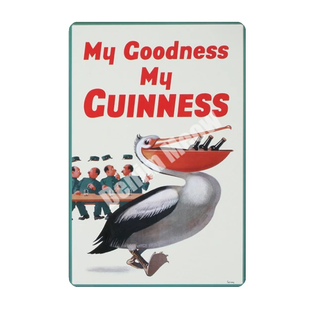 Guinness Plaque Vintage Metal Tin Signs Bar Pub Decorative Plates VODKA Wall Stickers Corona Iron Poster Beer Advertising Sign E