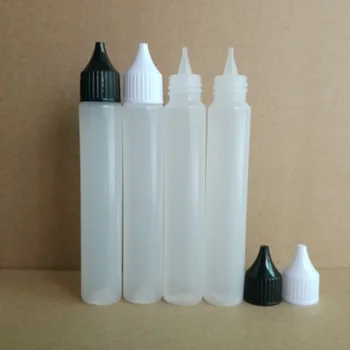 

50pcs 30ml Free Shipping Needle Bottle Pen Style Empty Plastic Dropper Bottle with Cap and Tip E Liquid Bottle