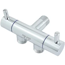 Медь на три каменных угловых клапана бисведьма 304 нержавеющая сталь один разделен на два водостойких переключателя стиральная машина кран