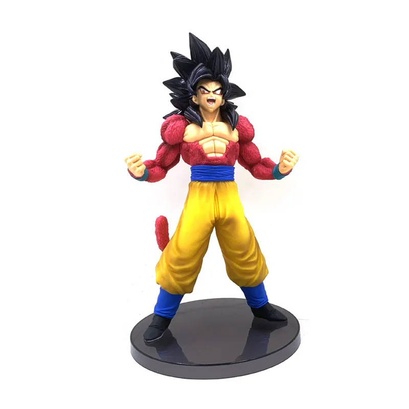 

Cheng yuan Anime Dragonball Dragon Ball Super Four Black Hair Goku Saiyan for Blood Garage Kit Decoration