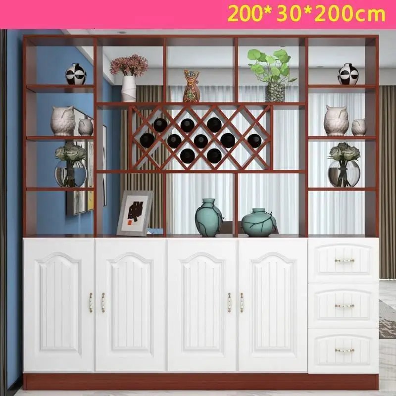 Meuble полка Armoire Kast Gabinete полки стеллаж Cristaleira кухонный стол Cocina Mueble Коммерческая барная мебель винный шкаф - Цвет: Number 18