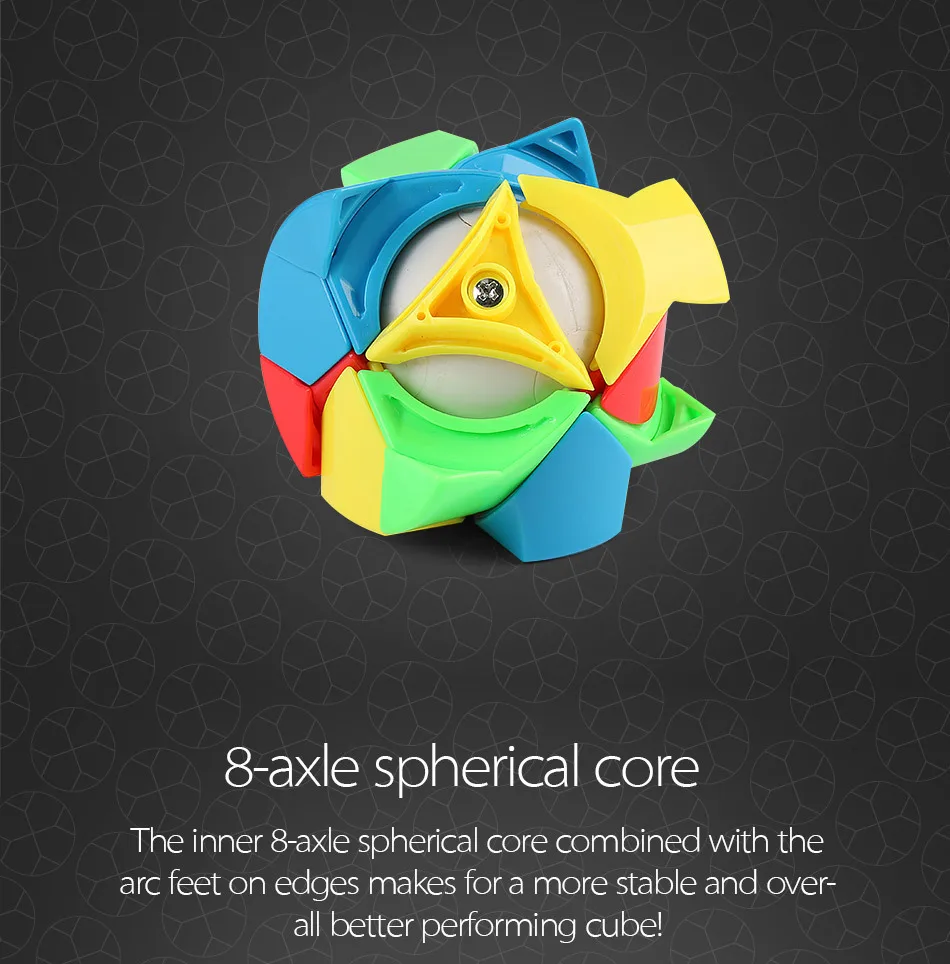 MoFangJiaoShi Moyu Cubing Classroom Redi Cube Barrel Puzzle Cylinder Type Stickerless Cube Magico Toys For Children