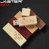 JASTER USB 3.0 Photography Customer LOGO wooden usb + gift box usb flash drive wood pendrive 8GB 16GB 32GB 64GB wedding gifts ► Photo 2/6