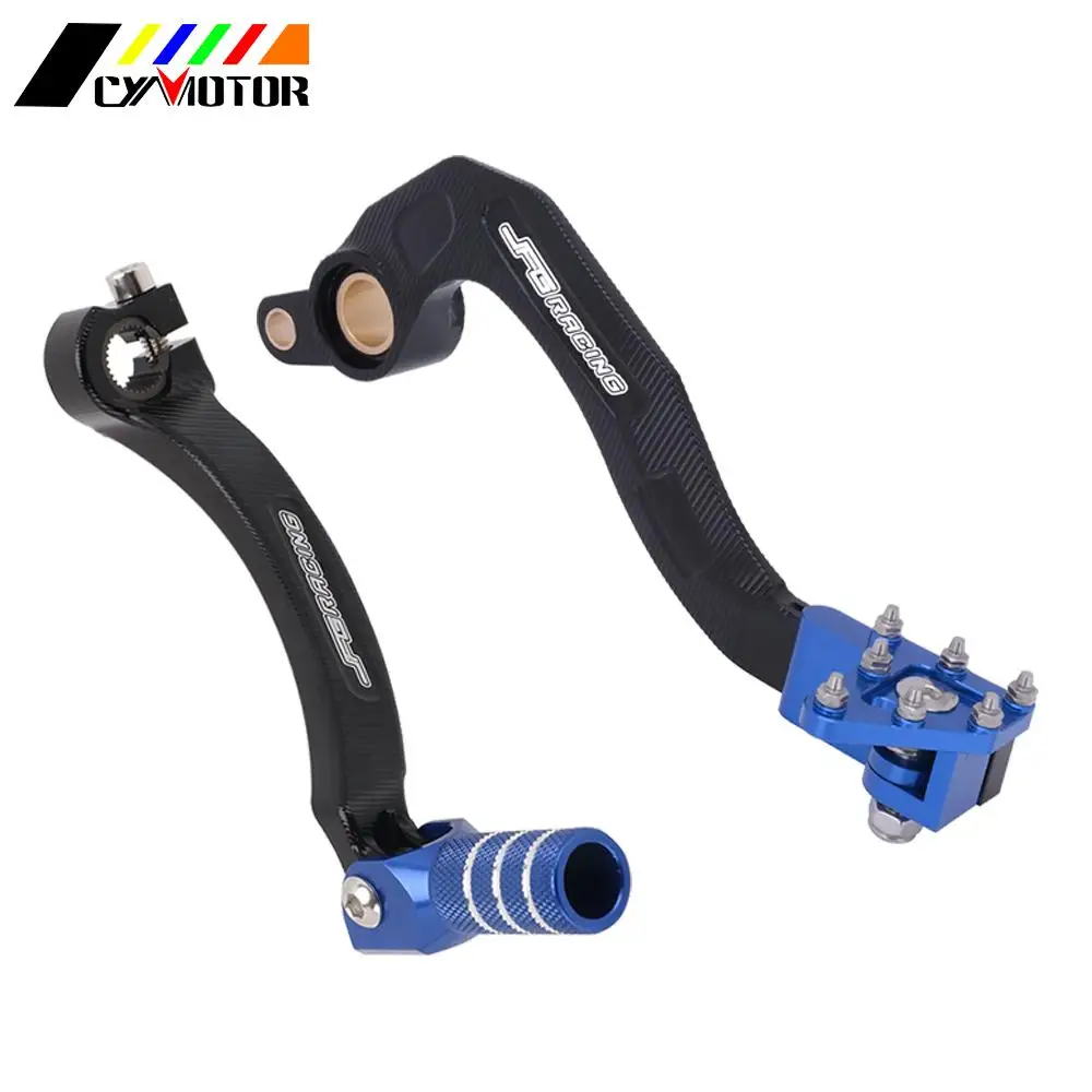 Motorcycle CNC Foot Pegs Rest Footpeg Shifter Brake Shift Pedal Lever For Yamaha YZ450F YZ450FX WR450F YZ 450F 450FX WR 450F