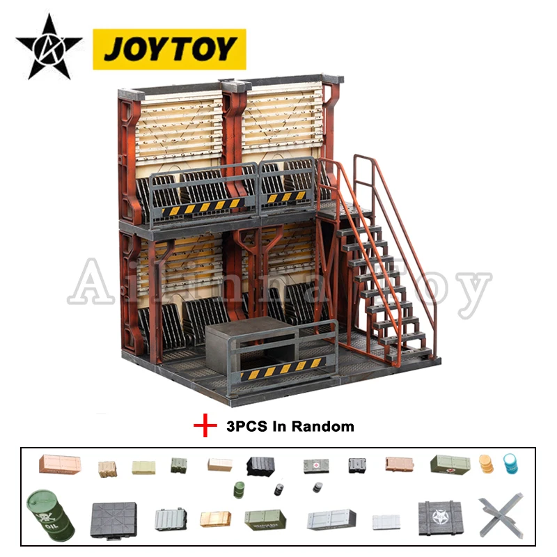 Joytoy 1/18 Diorama Mecha Deposito Sezione Arma (Accessori Gratuiti Inclusi) Giocattolo Modello Anime Spedizione Gratuita