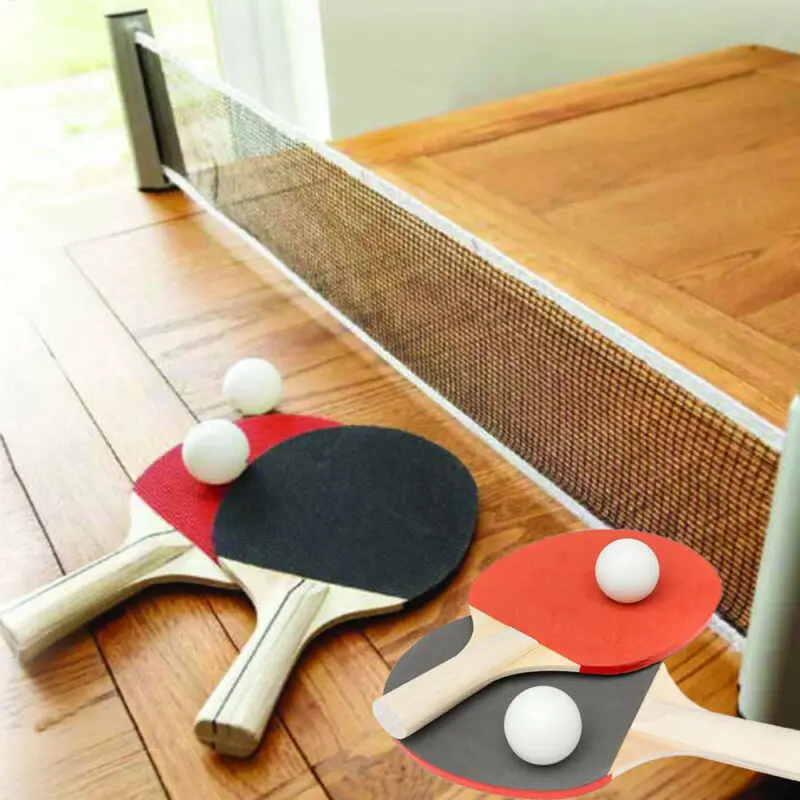 New Table Tennis Ping Pong Retractable Net Rack Portable Sports Fitness