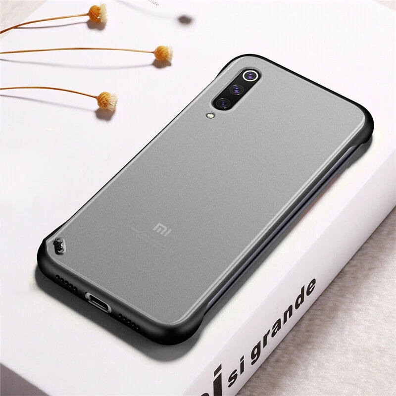 Чехол бампер без рамок для Redmi Note 9 7 8T K30 7A Ультратонкий Прозрачный чехол задней