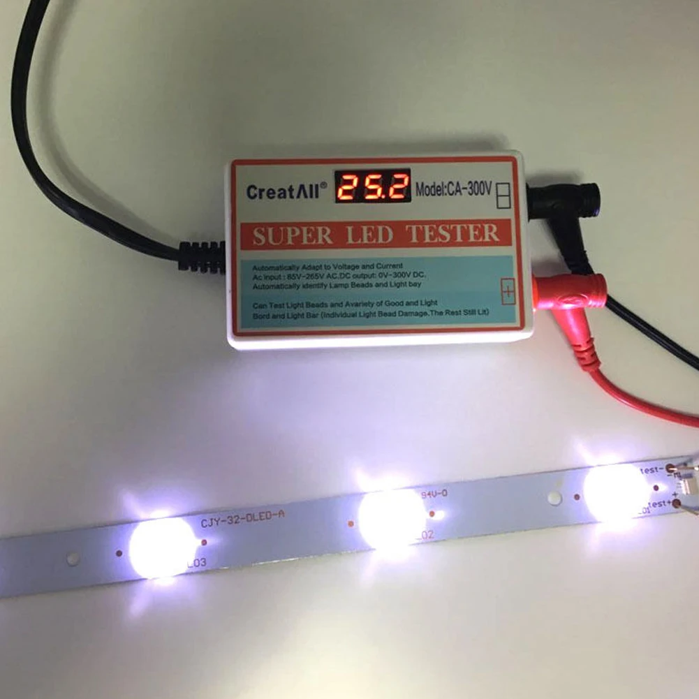 Тестер подсветки телевизора. CA-300v led Tester. Тестер подсветки светодиодного телевизора с выходом 0-300 в. Super led Tester model CA-300v. Тестер лед подсветки.