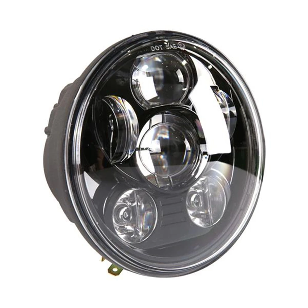 

45W Motorcycle LED Headlight 6000-6500K Super Bright White Light 5.75 Inch Waterproof Energy Saving Lights For Vehicles