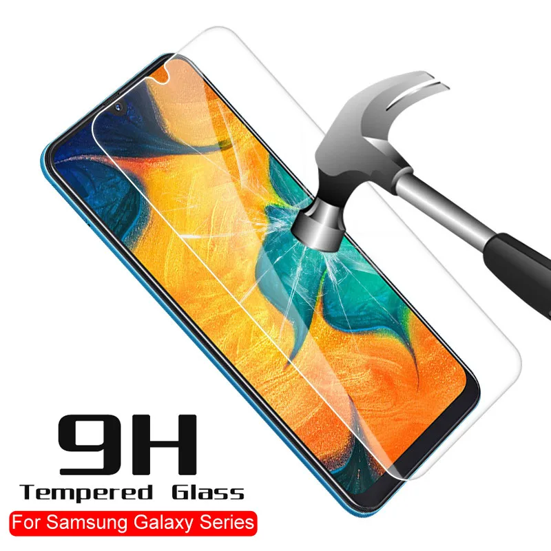 

9H Tempered Glass For Samsung Galaxy A50 A60 A70 A80 A90 A40 A30 A20 A20E A10 A2 Core Screen Protector For Samsung M30 M20 M10