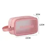 PU Women Travel Storage Bag Toiletry Organize Waterproof PVC Cosmetic Bag Portable Transparent MakeUp Bag Female Wash Bag 3