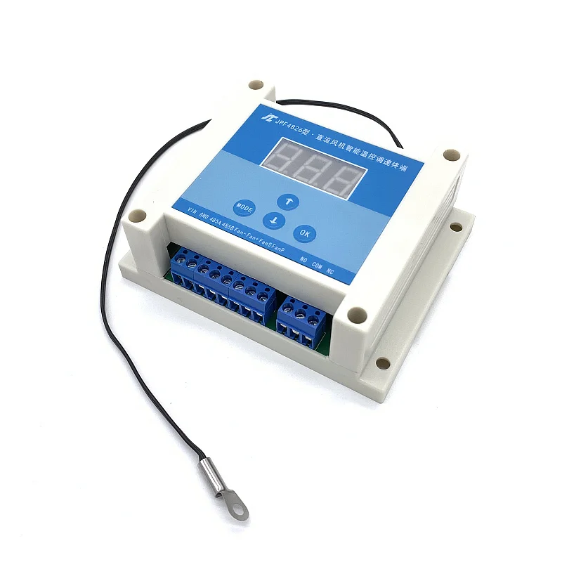 12V24V48V корпус вентилятора регулятор температуры 485 последовательный порт ШИМ EBM регулировка скорости вентилятора JPF4826