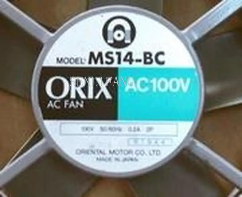 Для ORIX MS14-BC Вентилятор охлаждения сервера AC 100V 0.2A 140x140x28mm