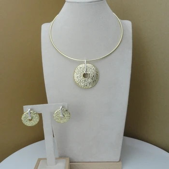 

Yuminglai Dubai Costume Jewelry Sets Necklace and Earrings FHK7721