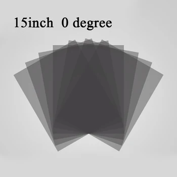 

New 15inch 15 inch 0 degree Glossy LED/LCD Polarizer Polarizing Film for LCD LED IPS Screen for TV LCD Monitor