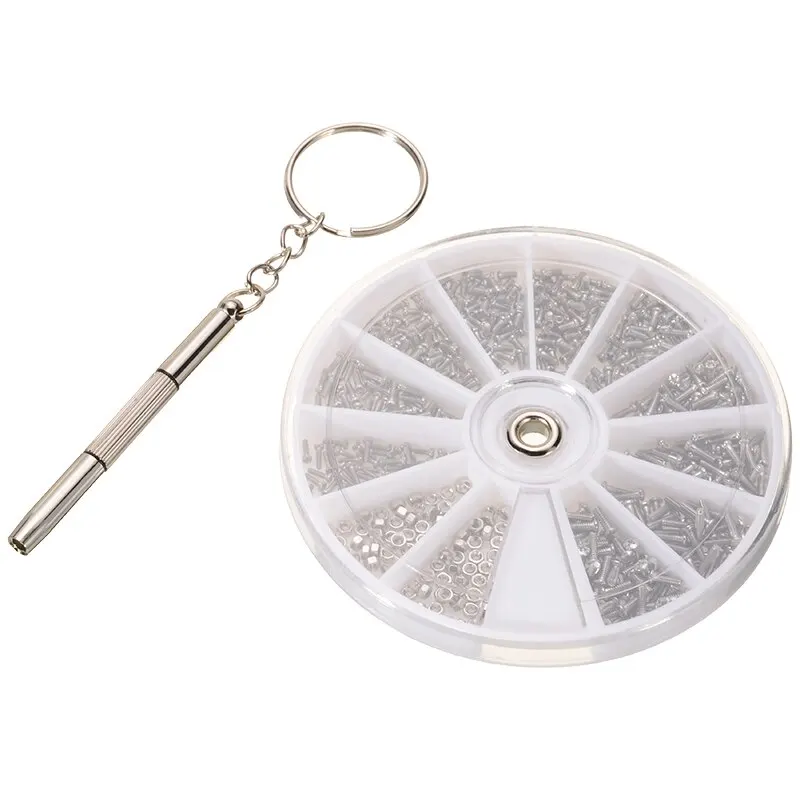 600pcs/set Assorted Screws For Watch Clock Eye Glasses Watchmaker Repair Parts Tool Screws