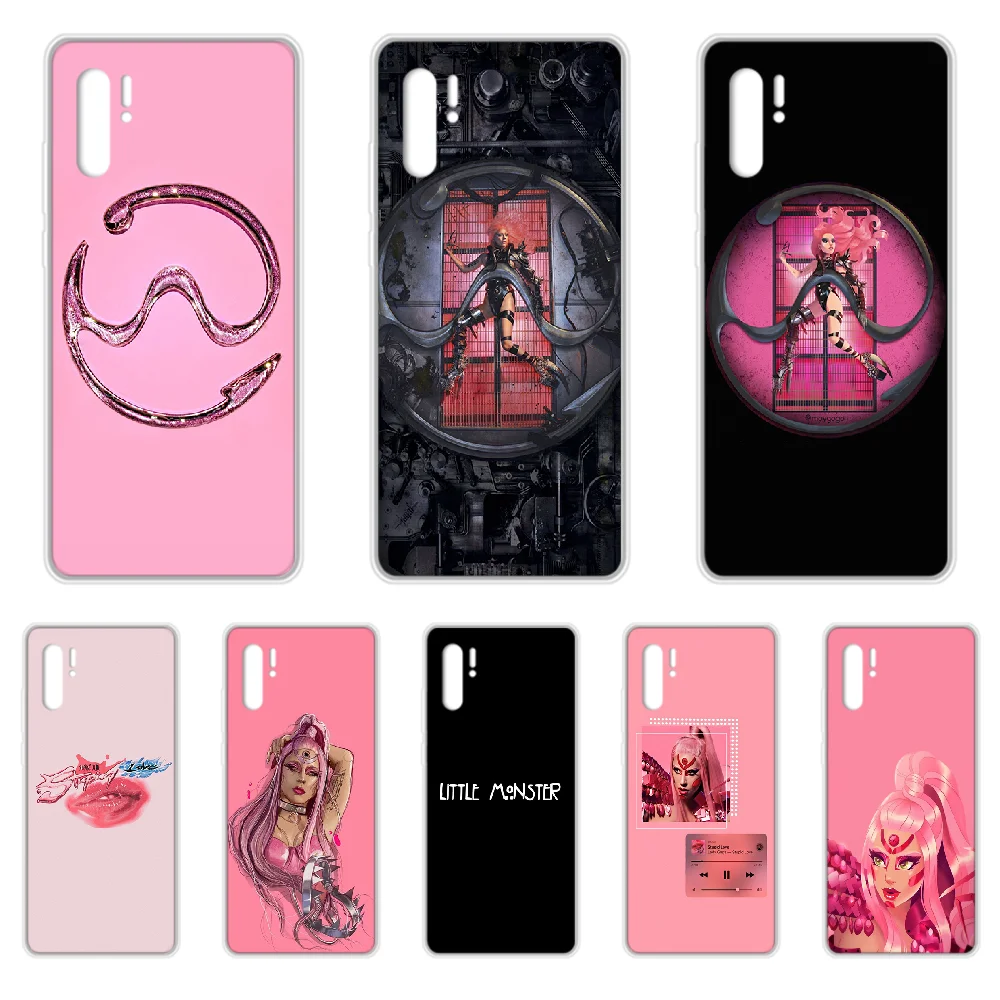 Чехол для телефона chromatica Lady Gaga чехол HUAWEI p 8 9 10 20 30 40 P pro Smart 2017 2019 Z lite прозрачный